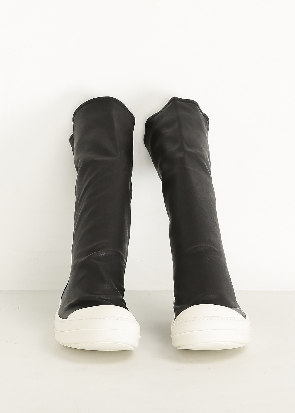 sock sneaker black