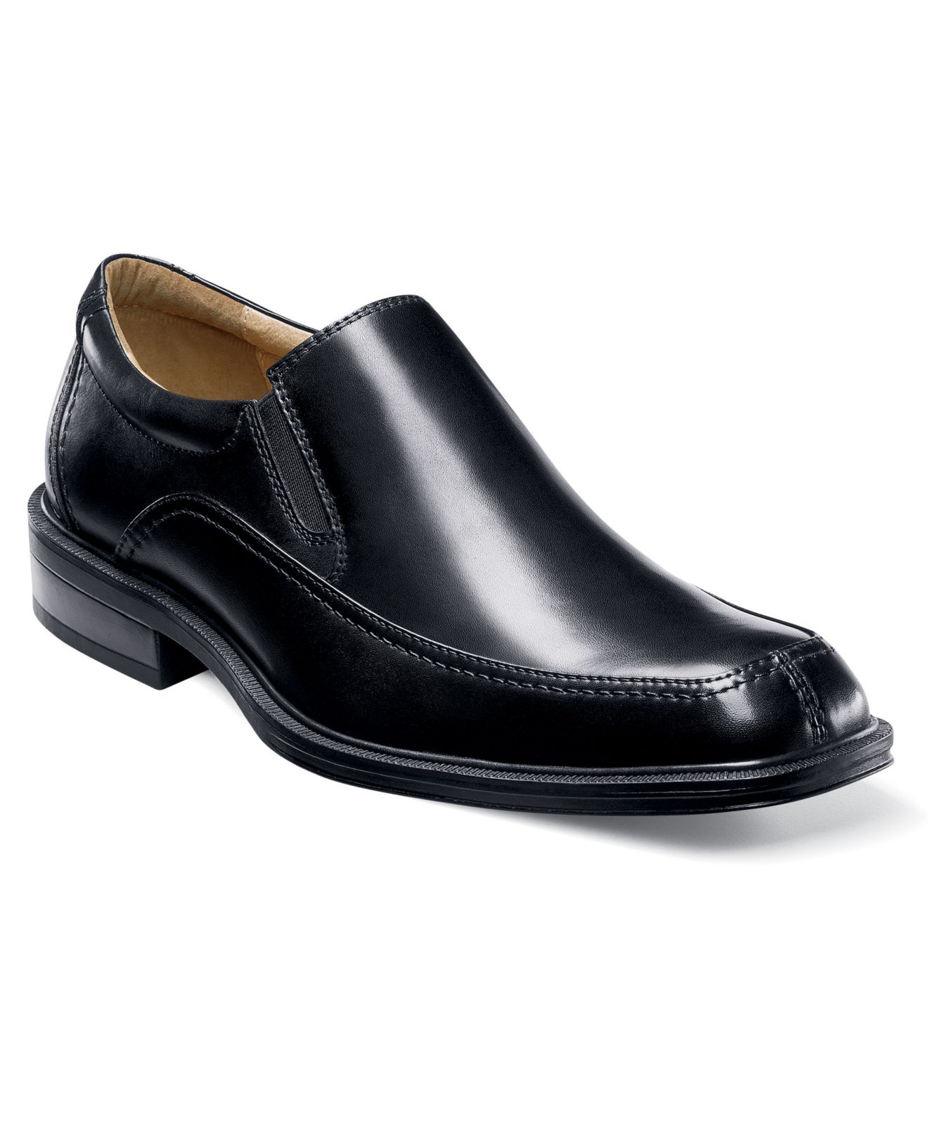 Lyst - Florsheim Bogan Moc Toe Slip-On Shoes in Black for Men