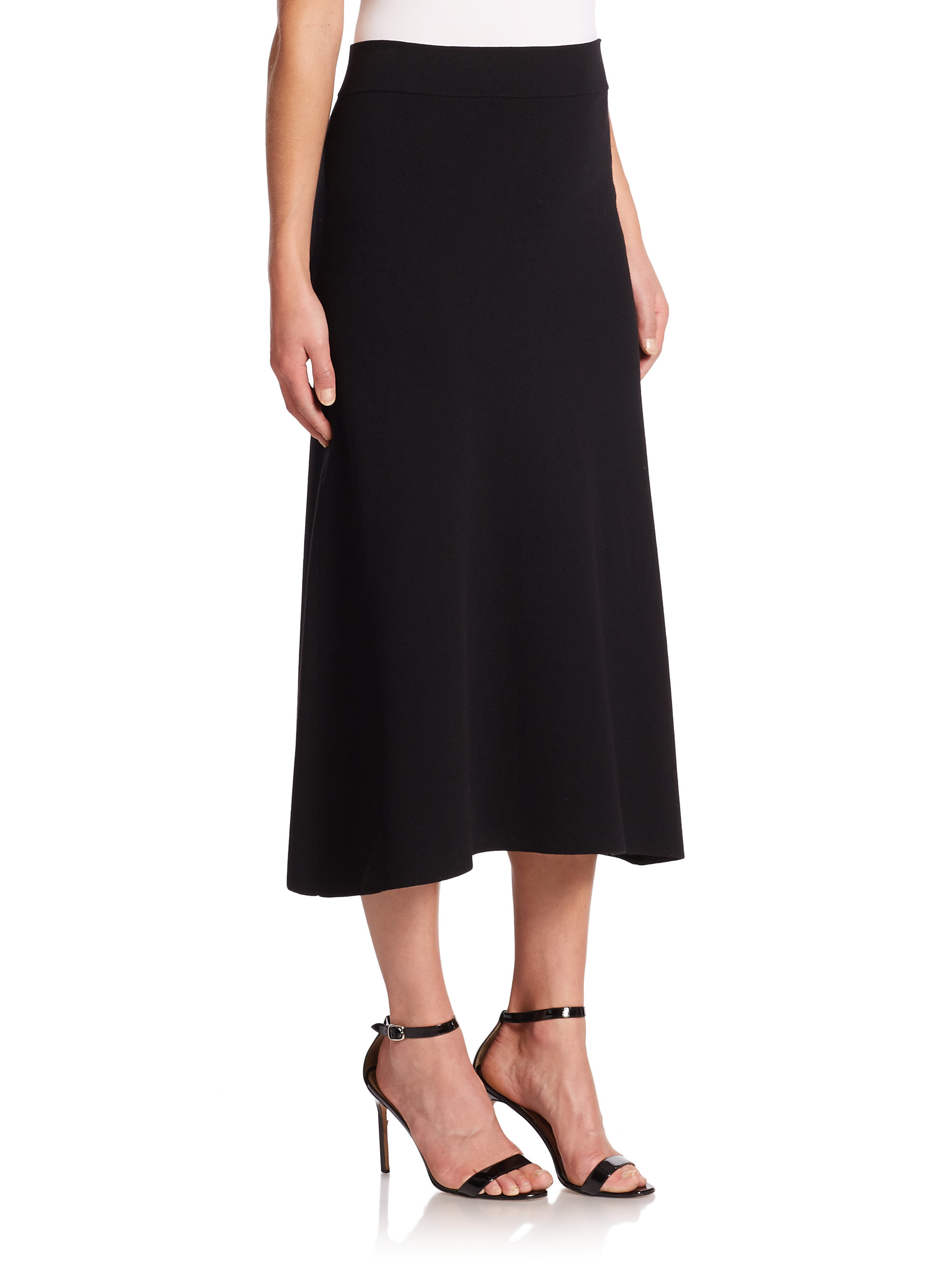 A.l.c. Fit-&-flare Cook Skirt in Black | Lyst