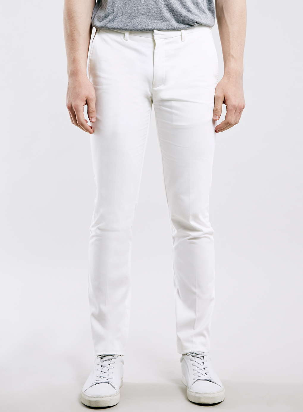 Topman | White Marshmallow Ultra Skinny Pants for Men | Lyst