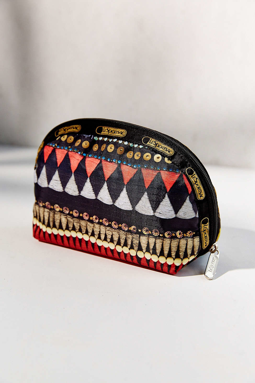 Lyst Lesportsac Dome Makeup Bag In Brown Gallery