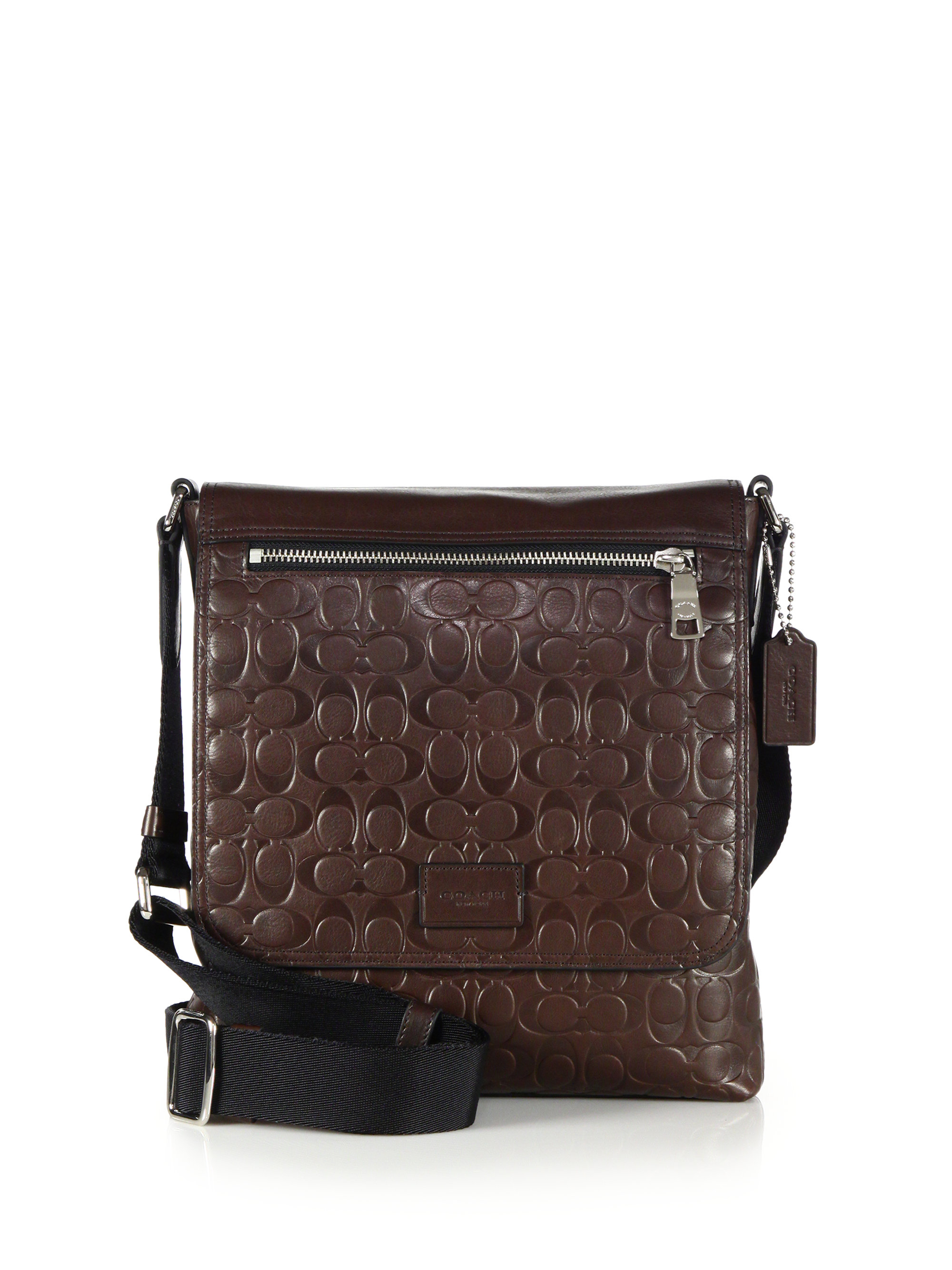 Lyst - Coach Sullivan Calfskin Leather Crossbody Bag in Brown for Men