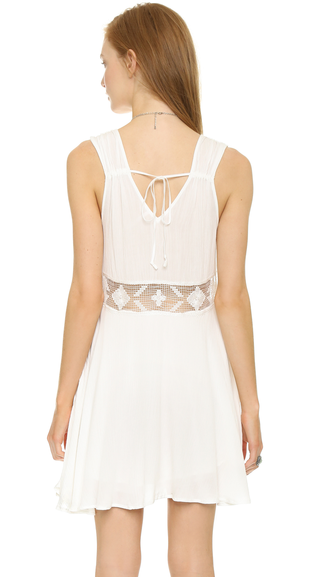 free people white gown