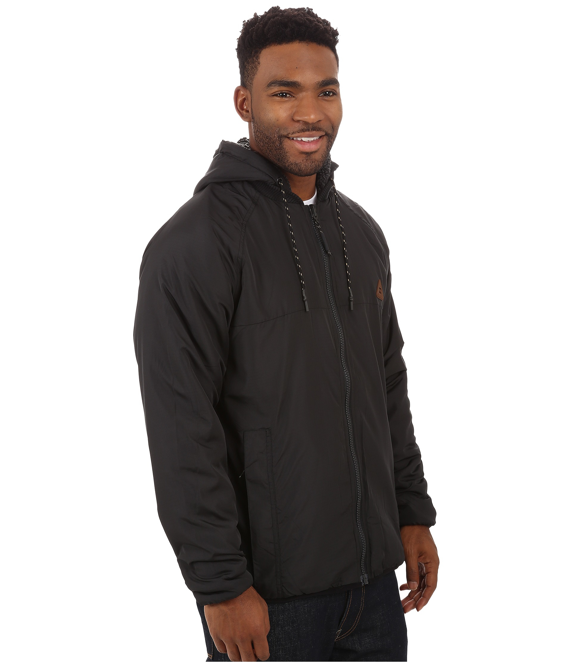 Lyst - Billabong Eureka Reversible Jacket in Gray for Men