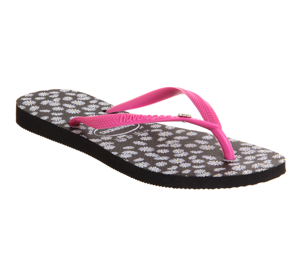 Havaianas 'Slim Animals' Kids Leopard Print Flip Flops in Pink | Lyst