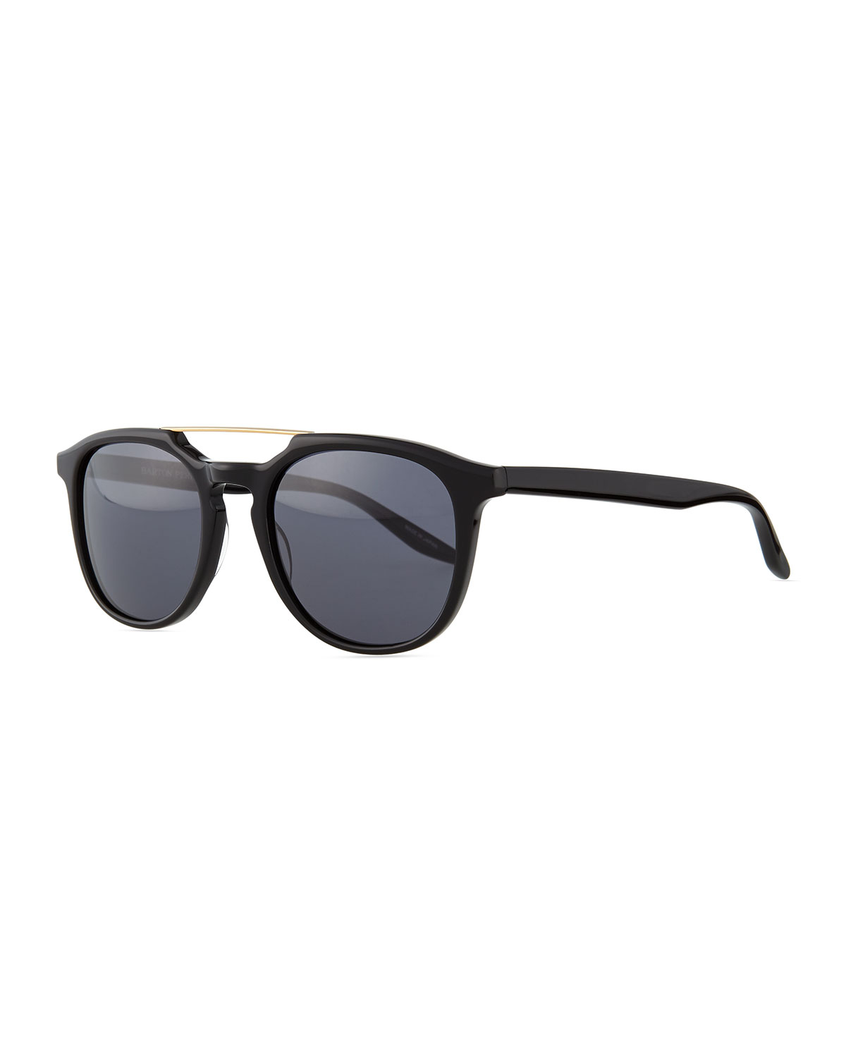 Barton perreira Rainey Top-bar-detail Sunglasses in Black | Lyst