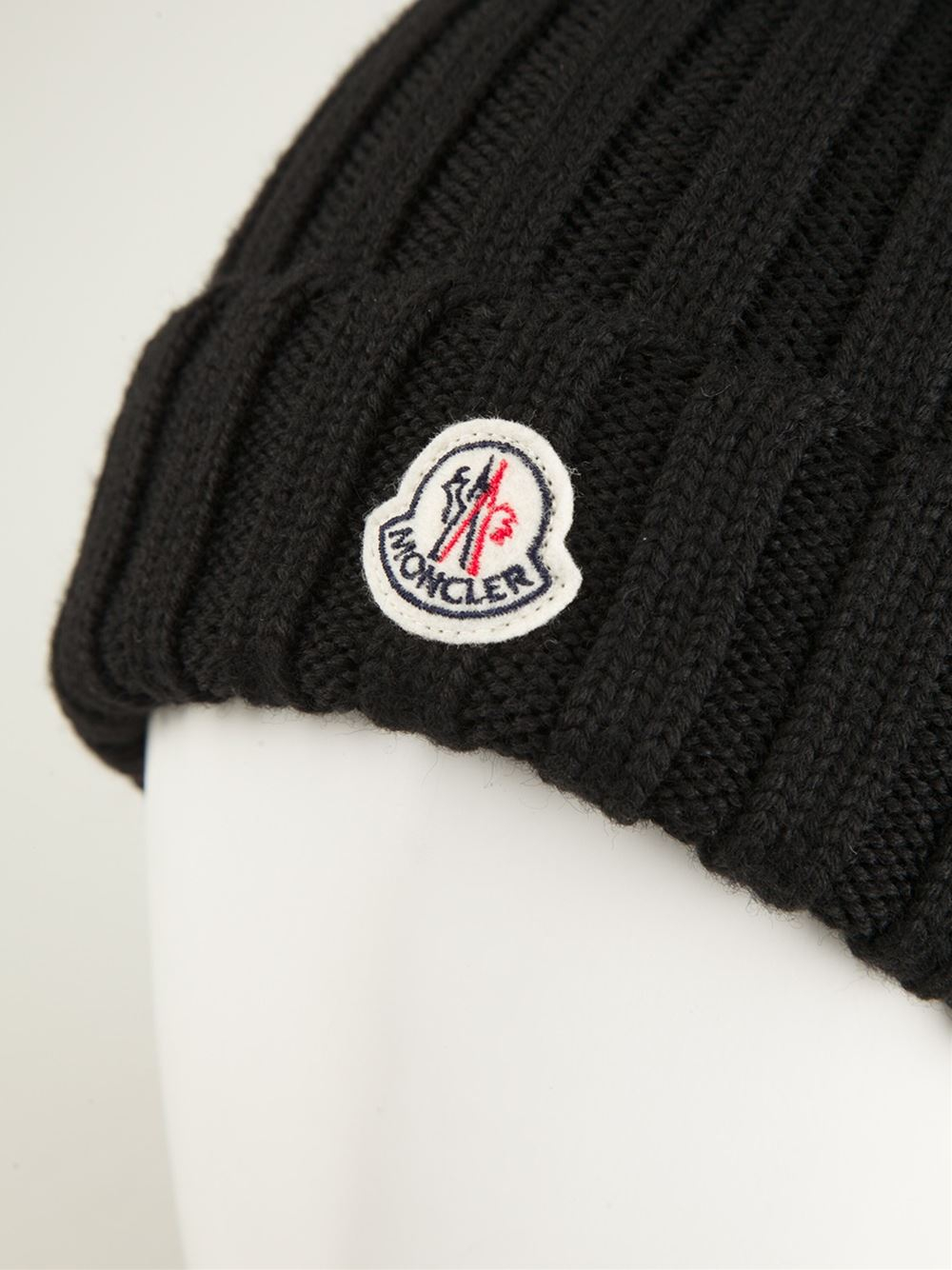 moncler black beanie moncler black beanie