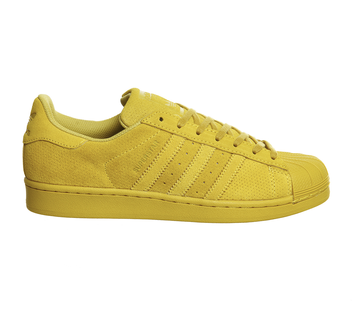 adidas yellow suede shoes