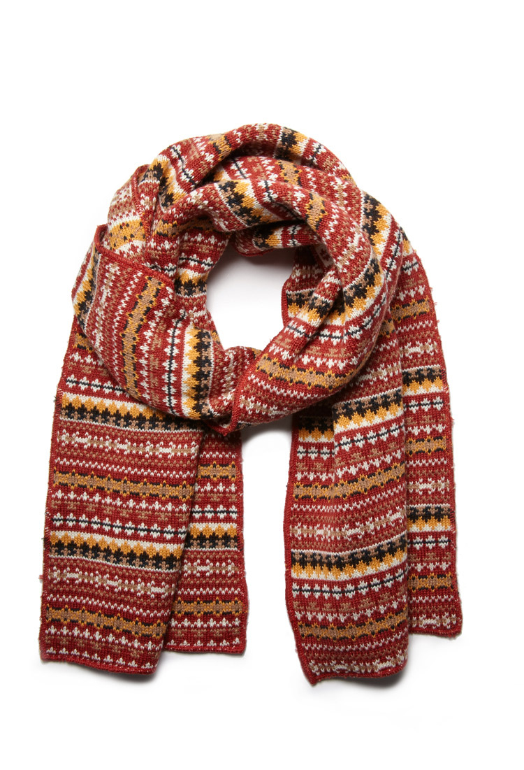 Lyst - Forever 21 Mixed Stripe Scarf in Orange for Men