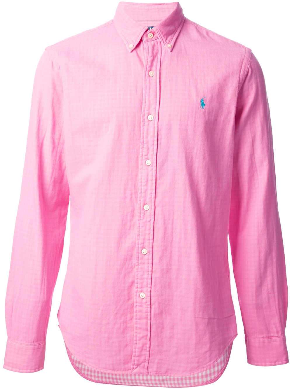 Polo Ralph Lauren Button Down Shirt in Pink for Men (pink & purple) | Lyst