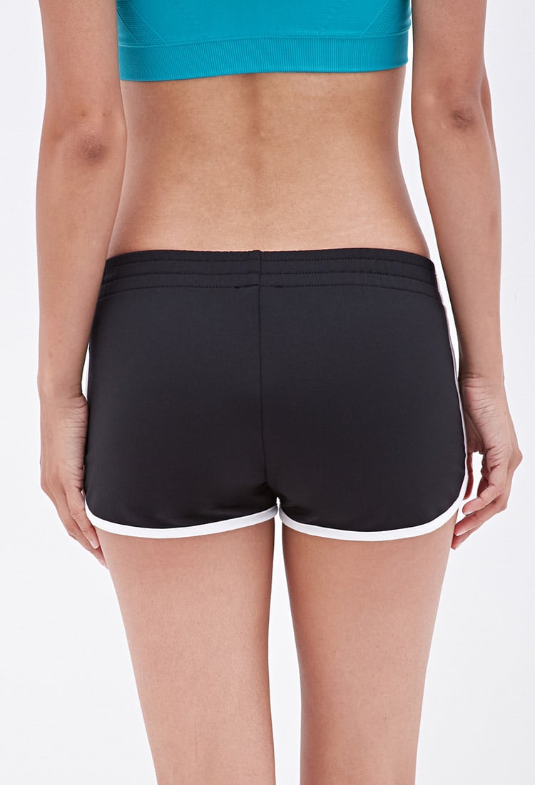 Forever 21 Active Athletic Dolphin Shorts In Black Lyst 0718