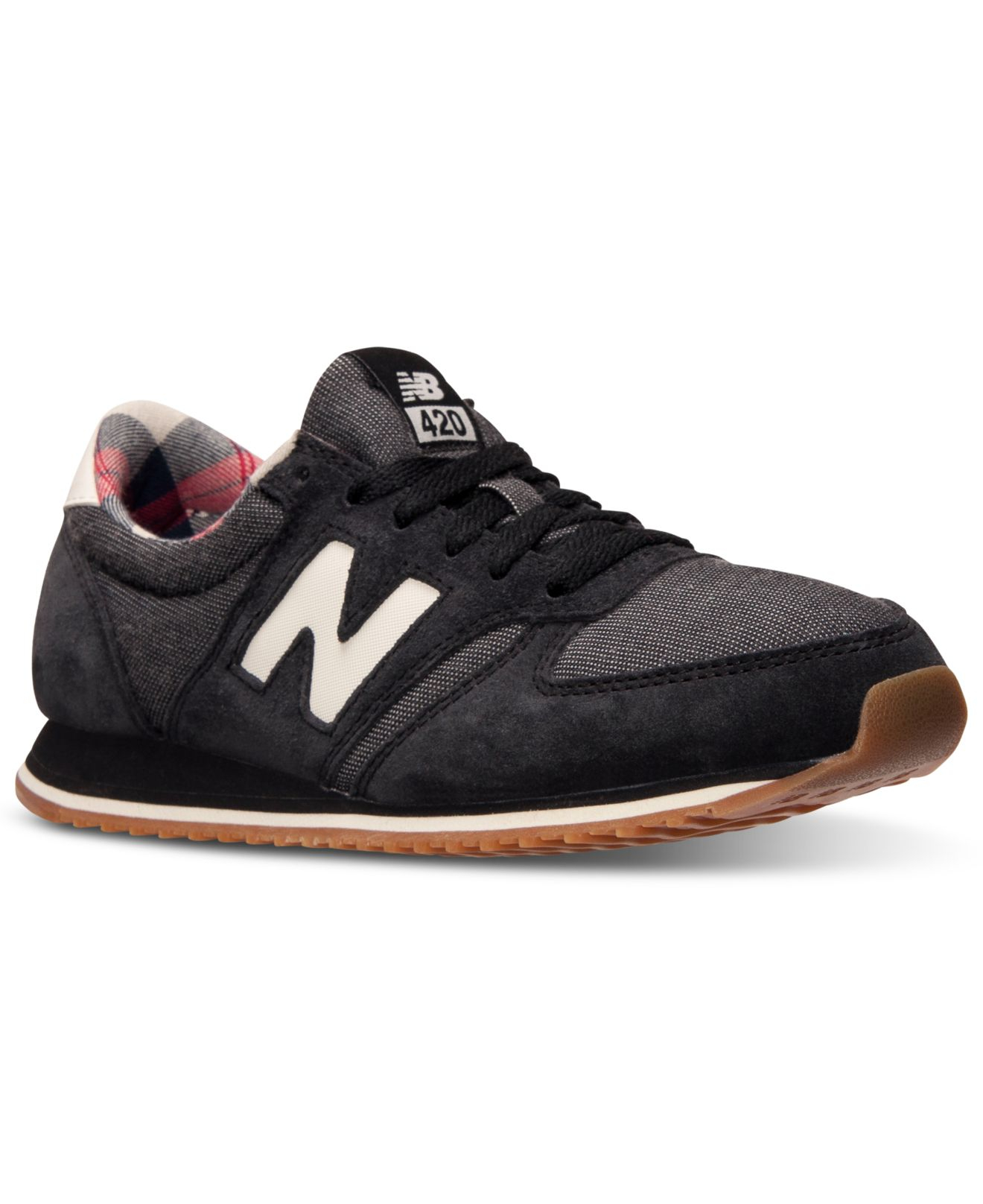 New balance Women'S 420 Casual Sneakers From Finish Line in Black | Lyst