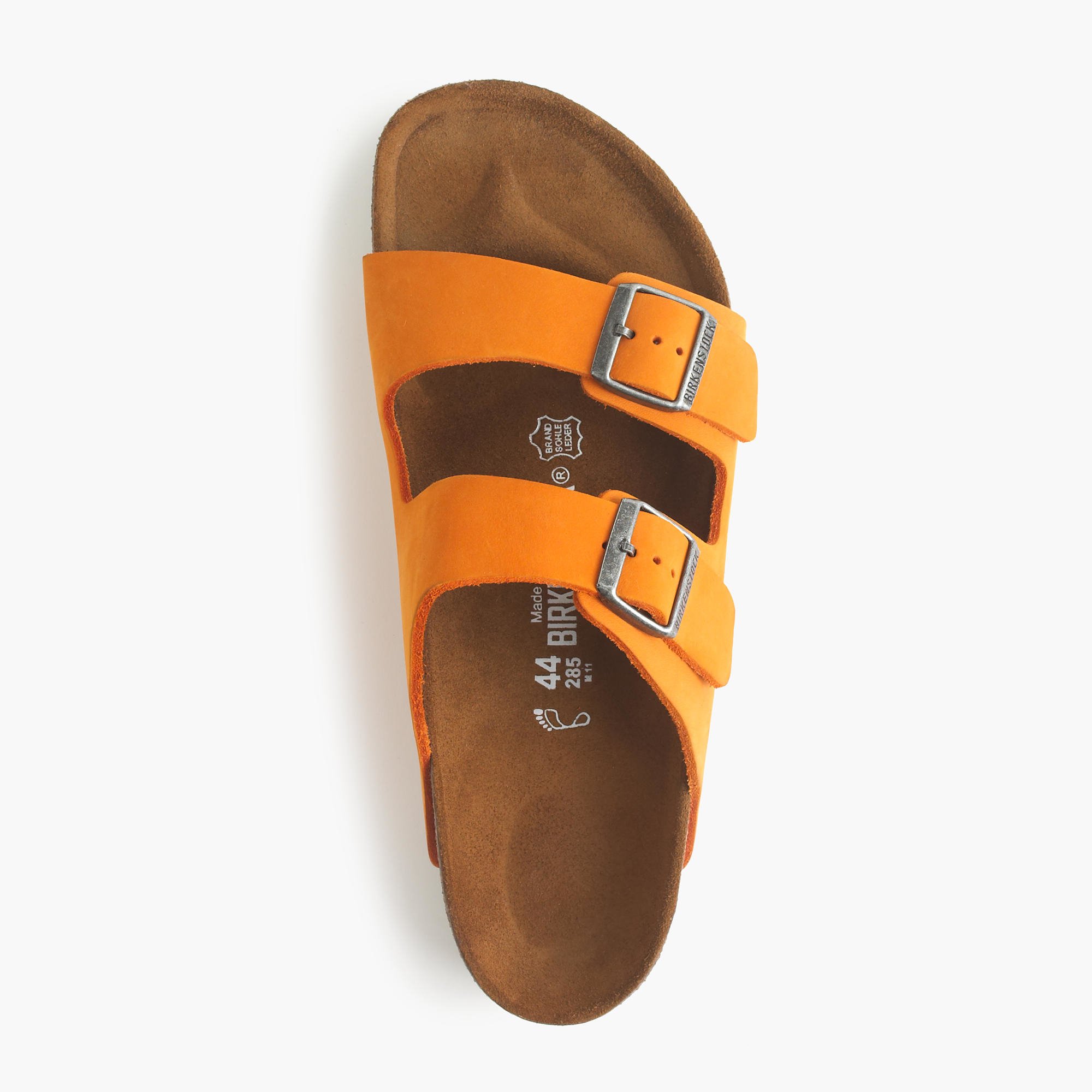 birkenstock arizona neon orange