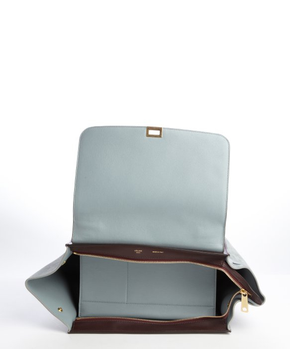celine bags - celine trapeze shoulder bag in leather