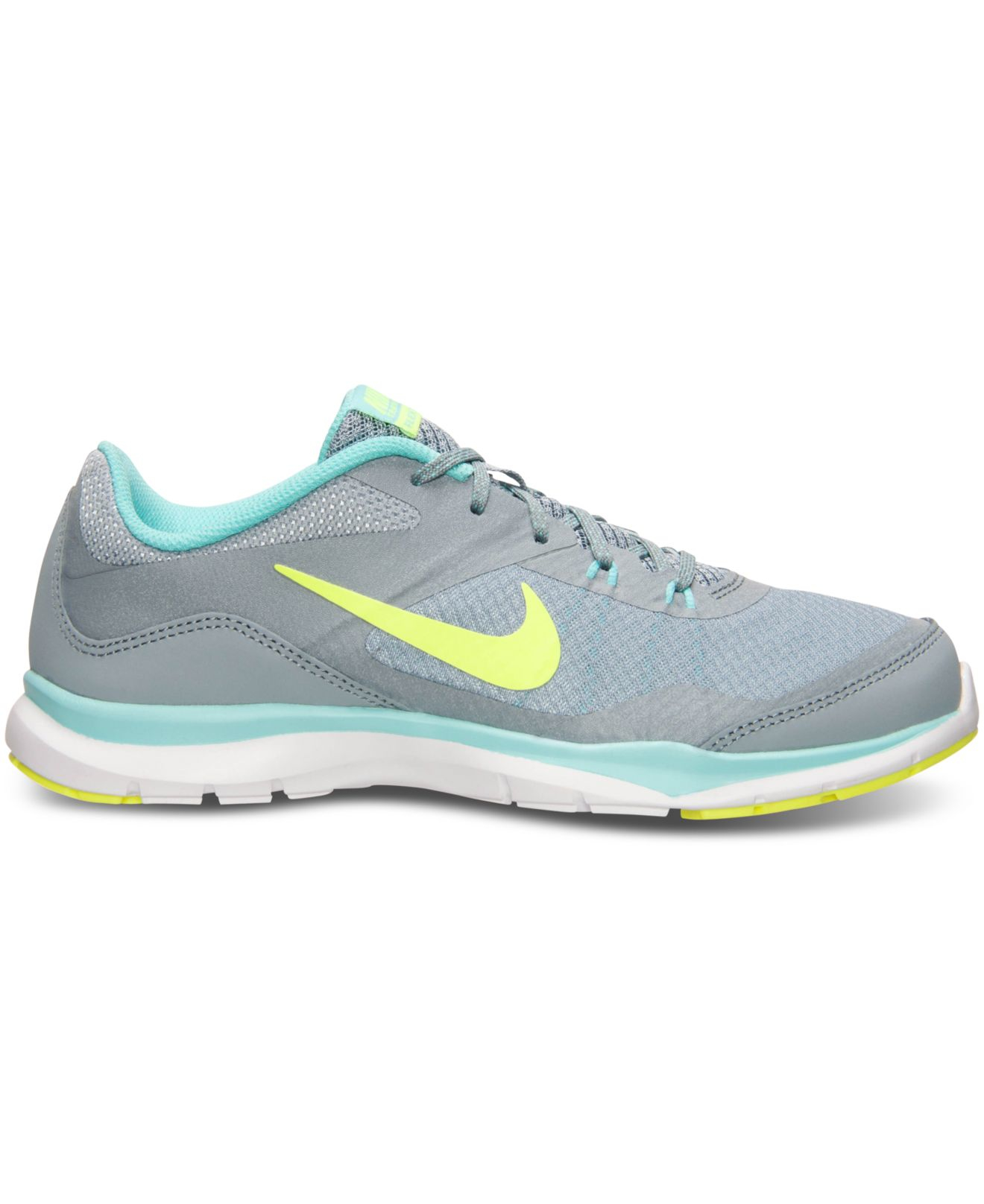 Nike Women's Flex Trainer 5 Training Sneakers From Finish Line in Gray ...