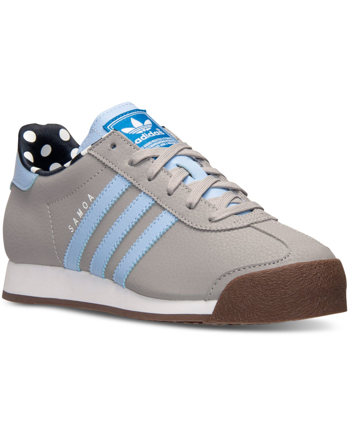 Lyst - Adidas Women's Samoa Casual Sneakers From Finish Line in Gray