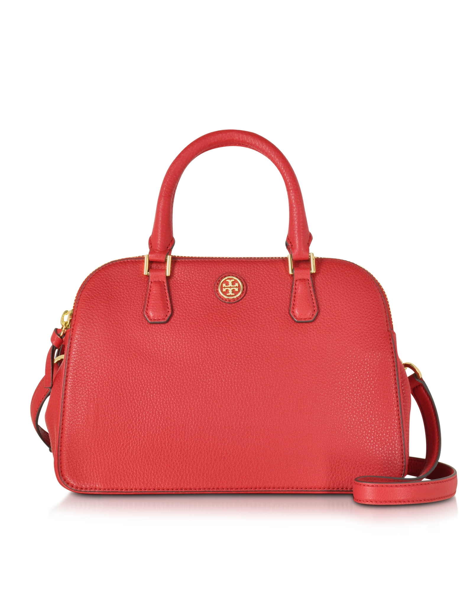 tory burch zip satchel