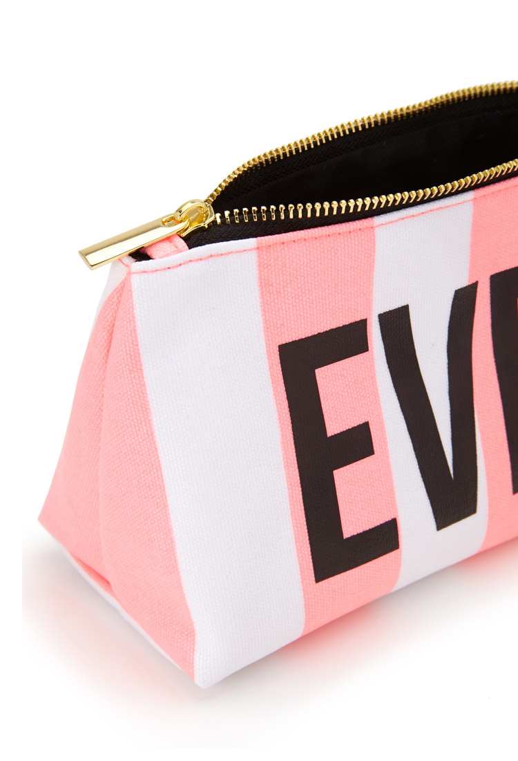 Lyst Forever 21 Whatever Makeup Bag in Pink