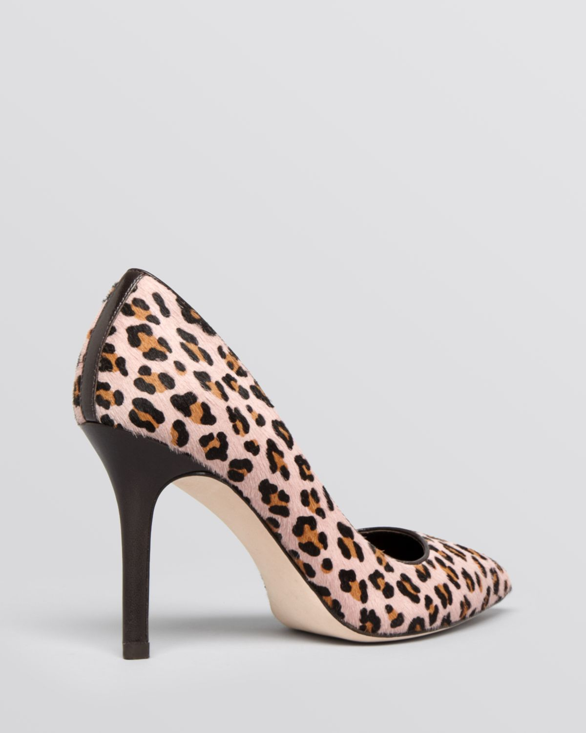 B brian atwood Pointed Toe Pumps Malika Leopard Print High Heel Lyst