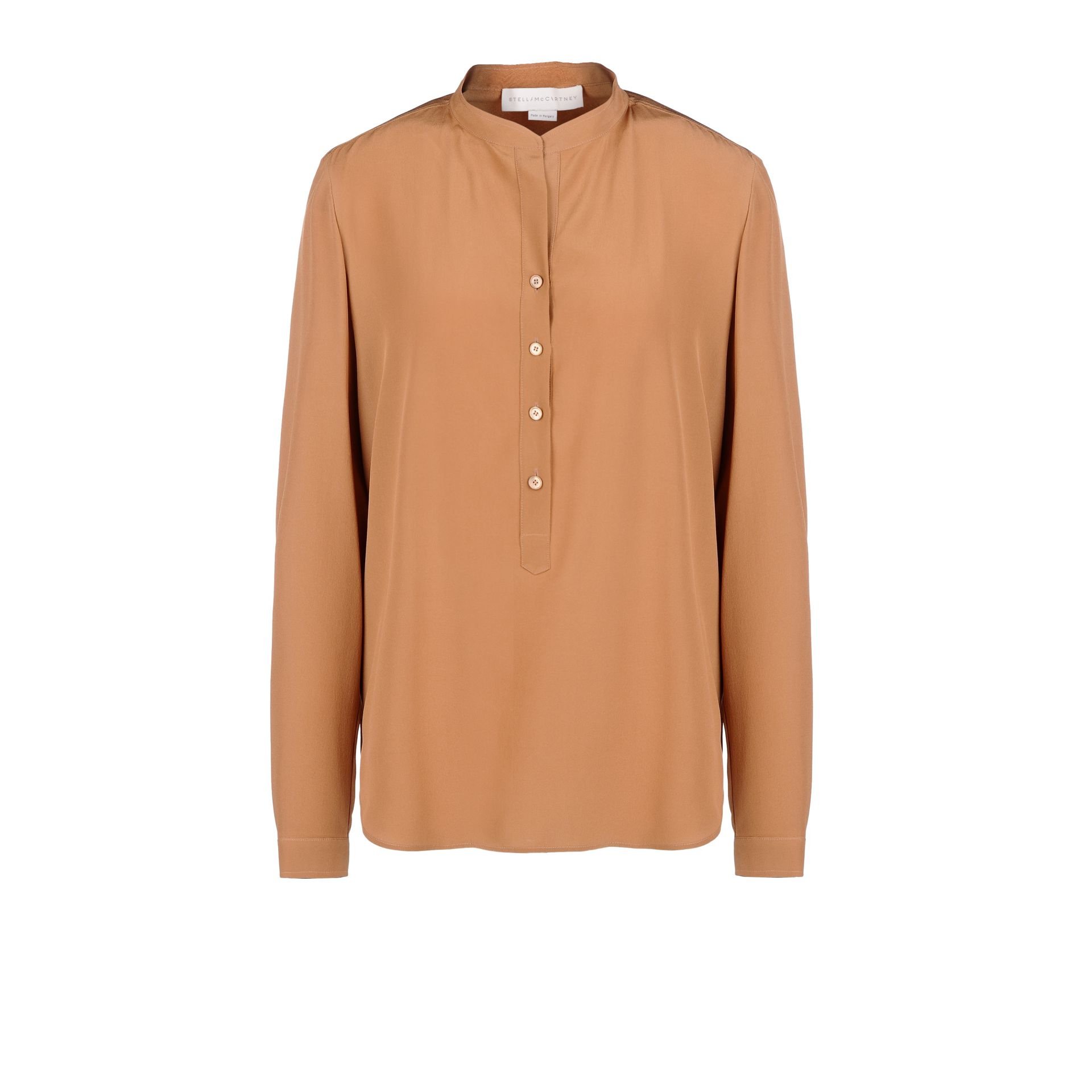 caramel color shirt