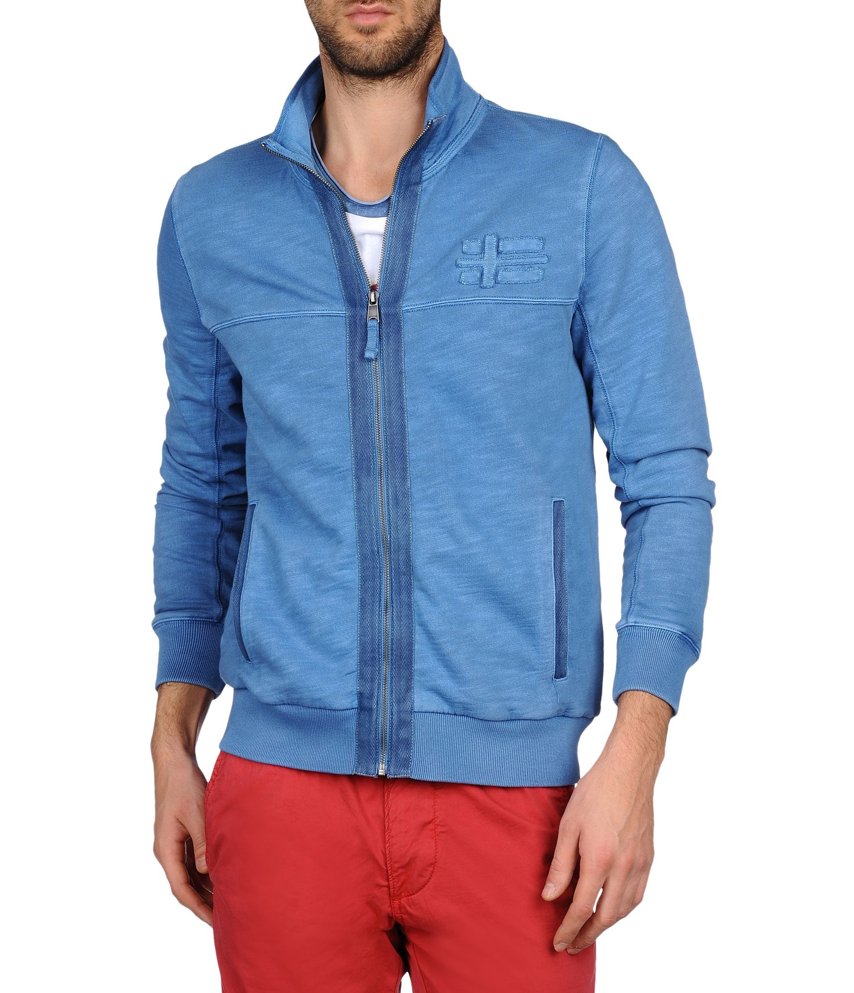 Napapijri Full Zip Fleeces in Blue for Men | Lyst