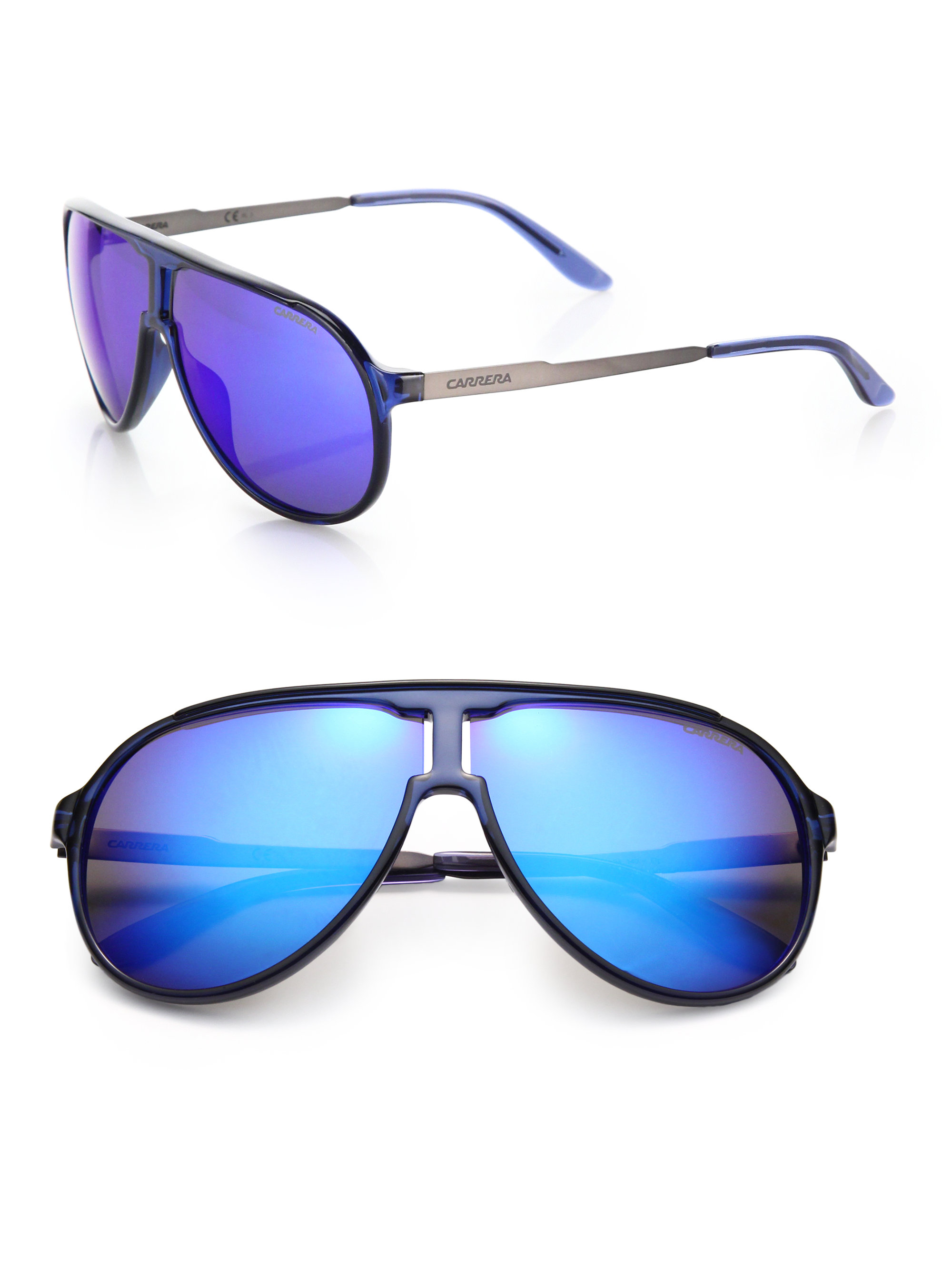 Mens Blue Lens Aviator Sunglasses | www.tapdance.org