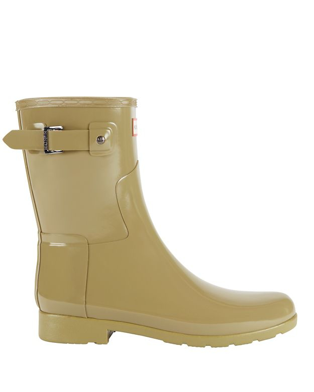 hunter beige rain boots