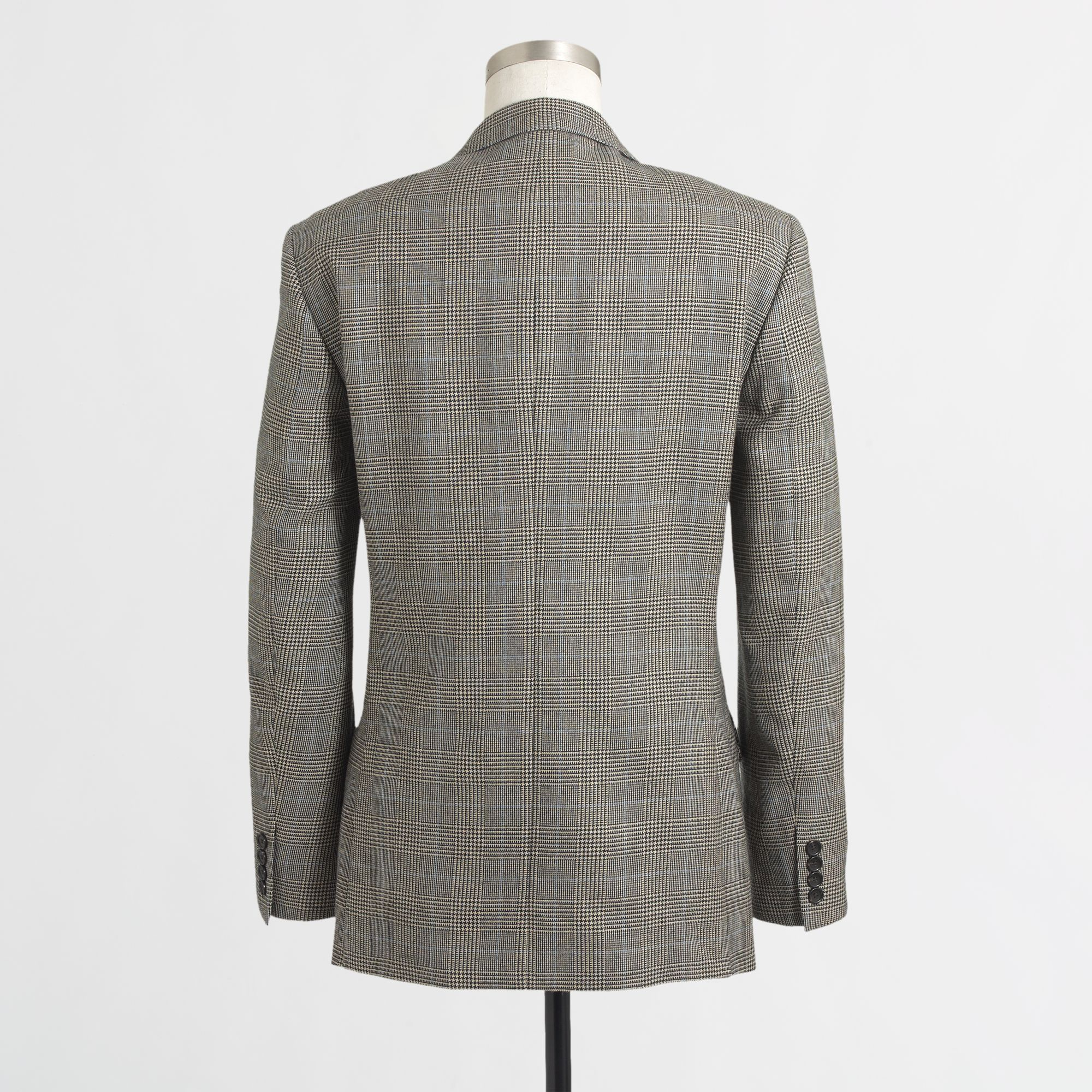 J.crew factory thompson suit jacket with double vent in prince of ...