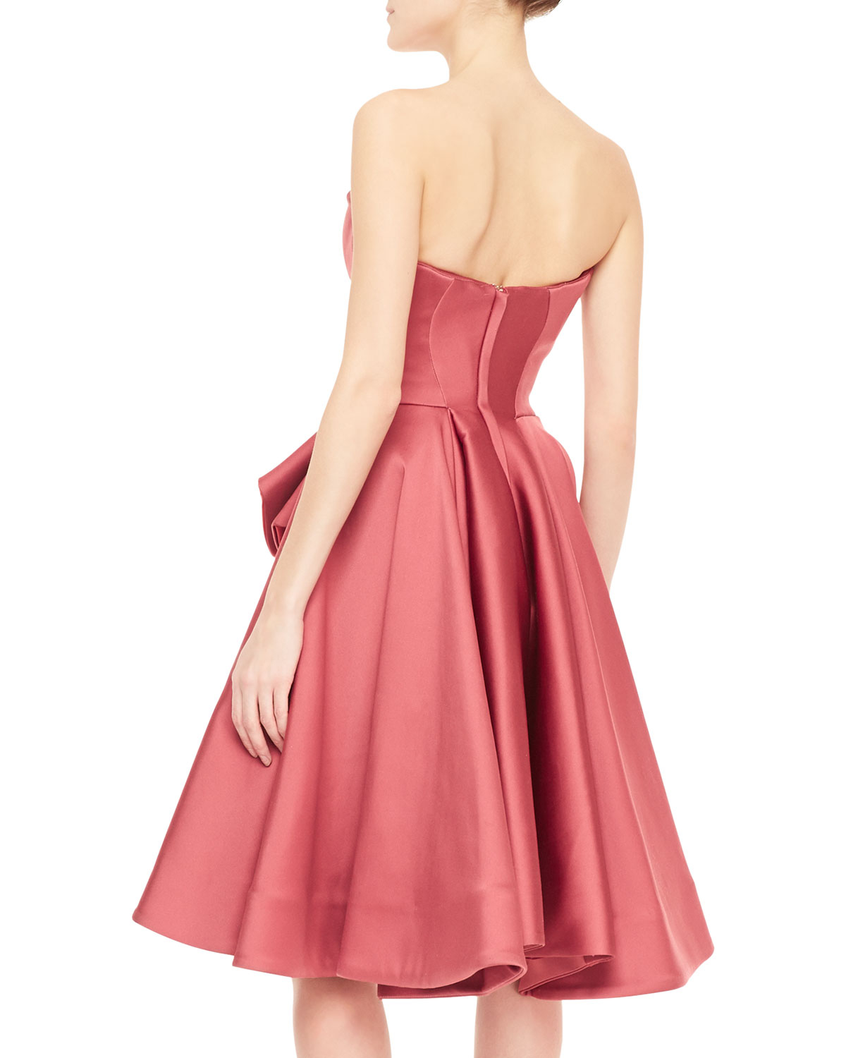 zac posen pink gown
