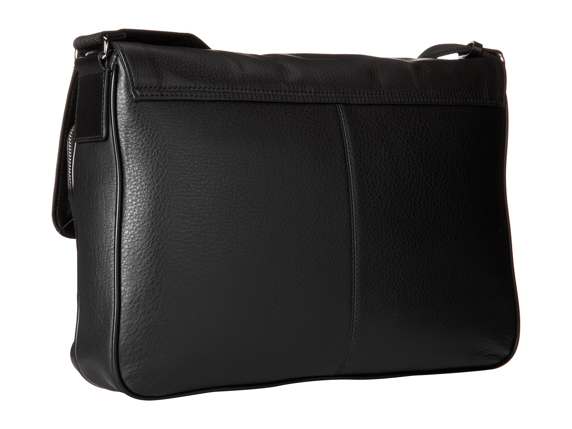 lacoste black messenger bag