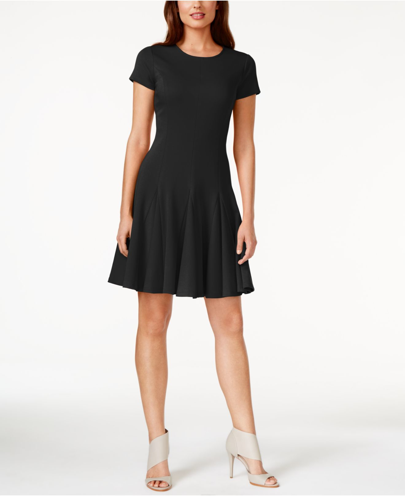 little black dress cap sleeves