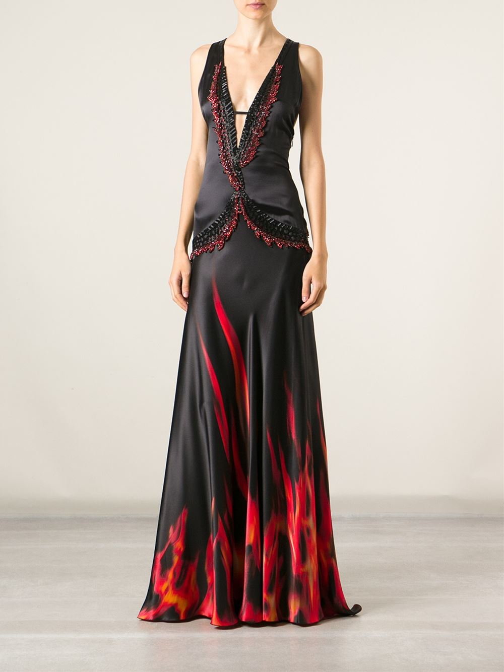 roberto cavalli evening gown