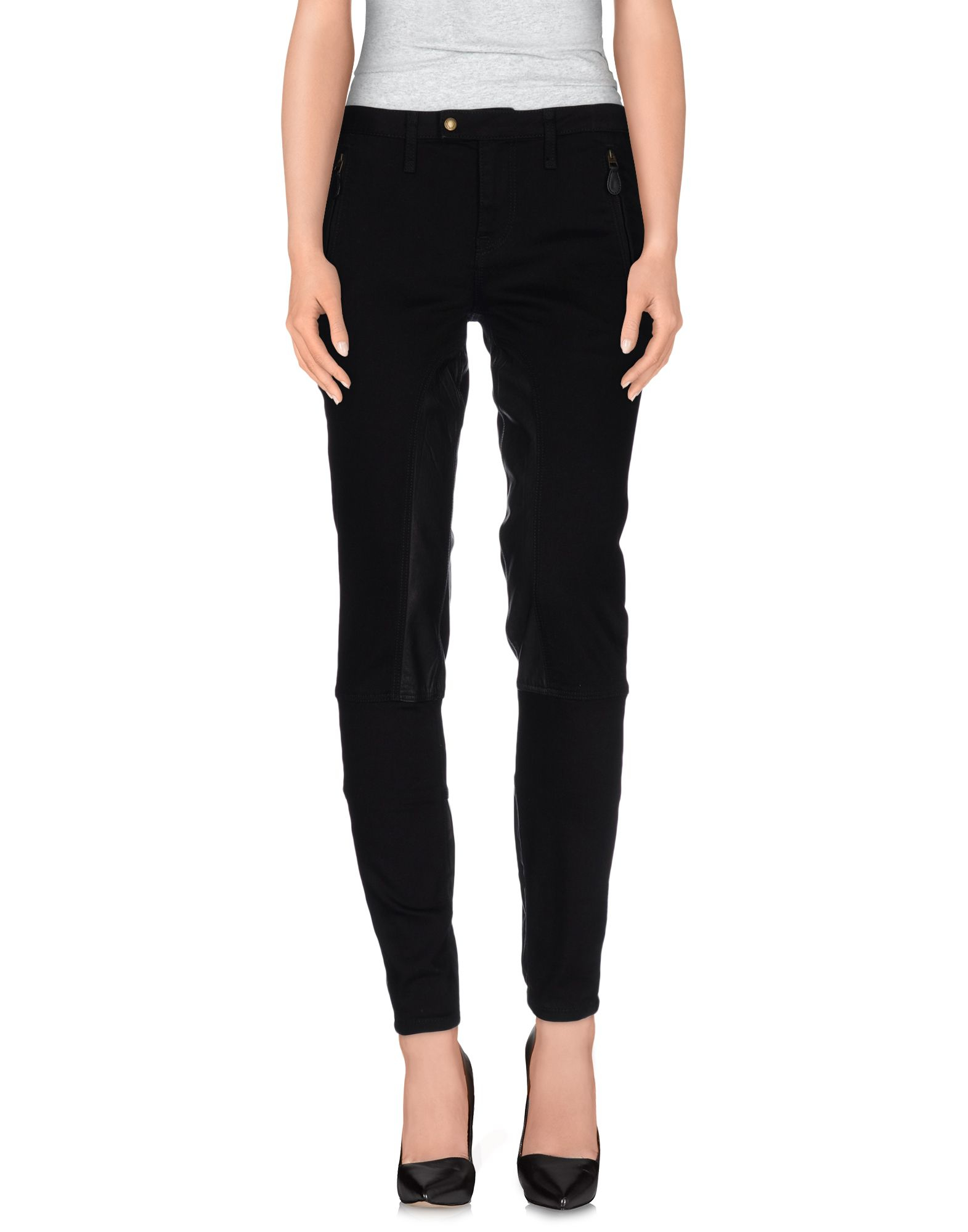 black denim pants women's