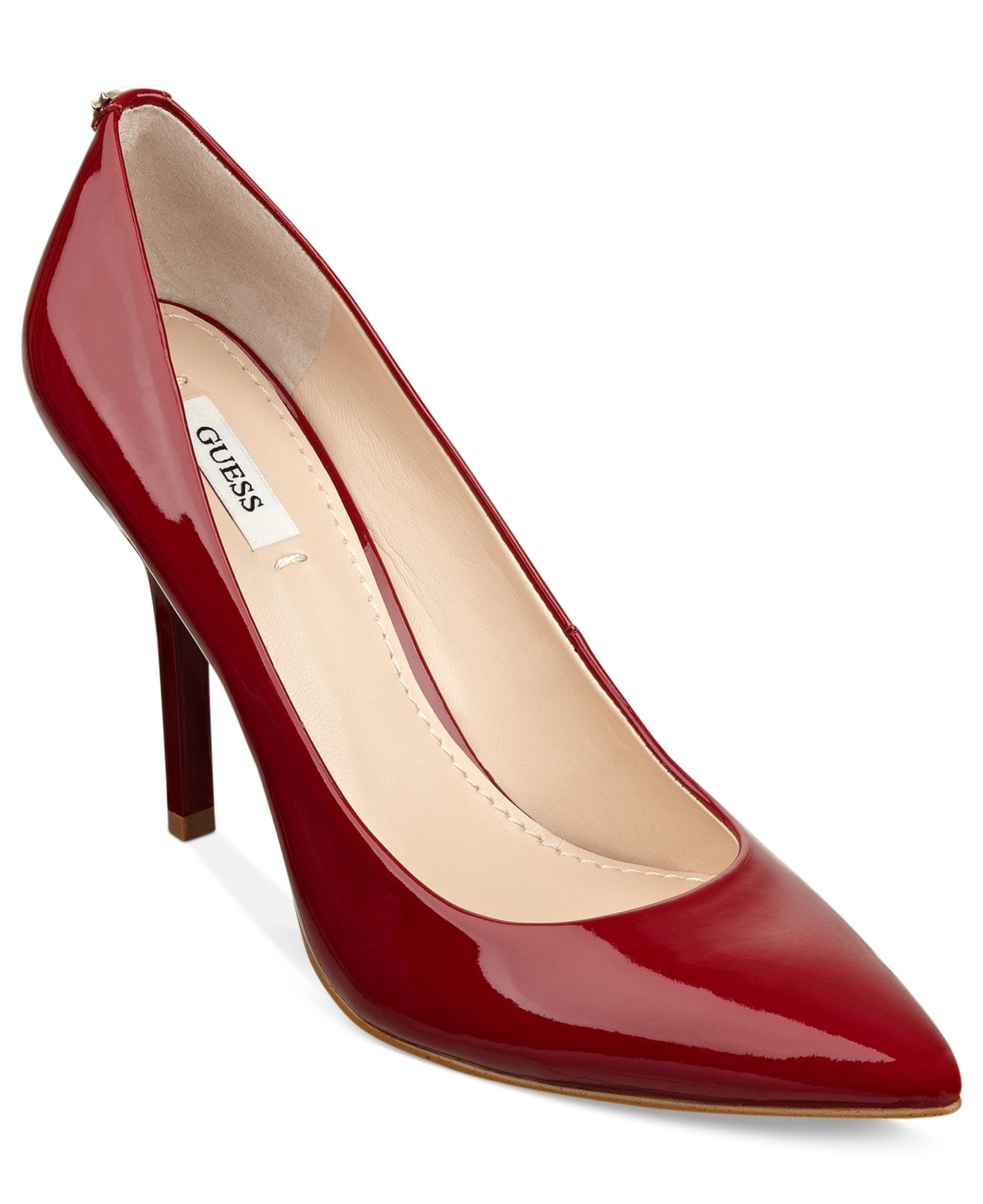 Lyst - Guess Plasma Pumps in Red