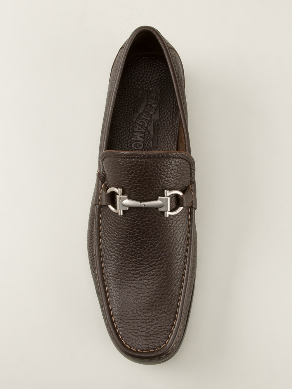 Lyst - Ferragamo Classic Loafer in Brown for Men