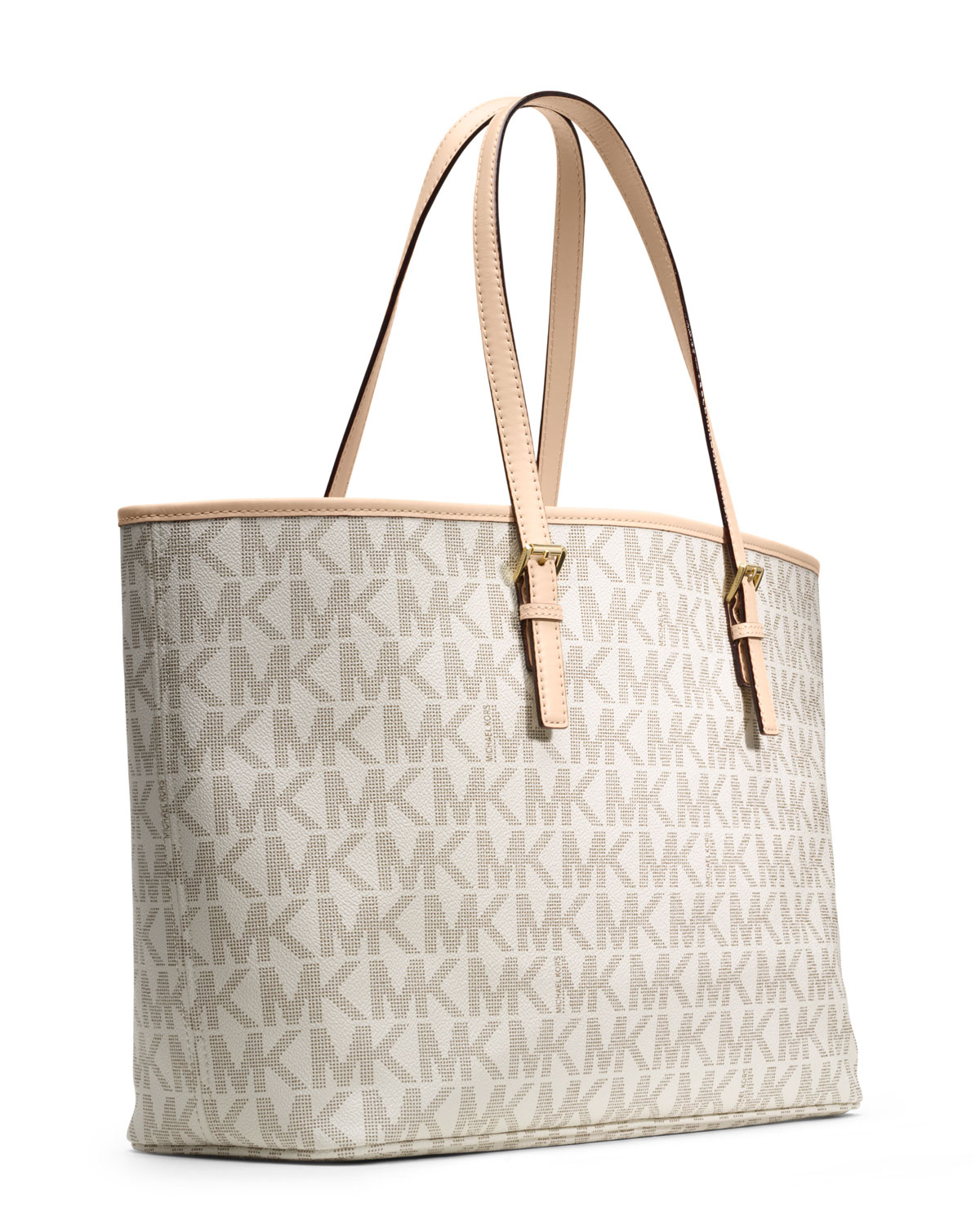 MK jet set monogram tote