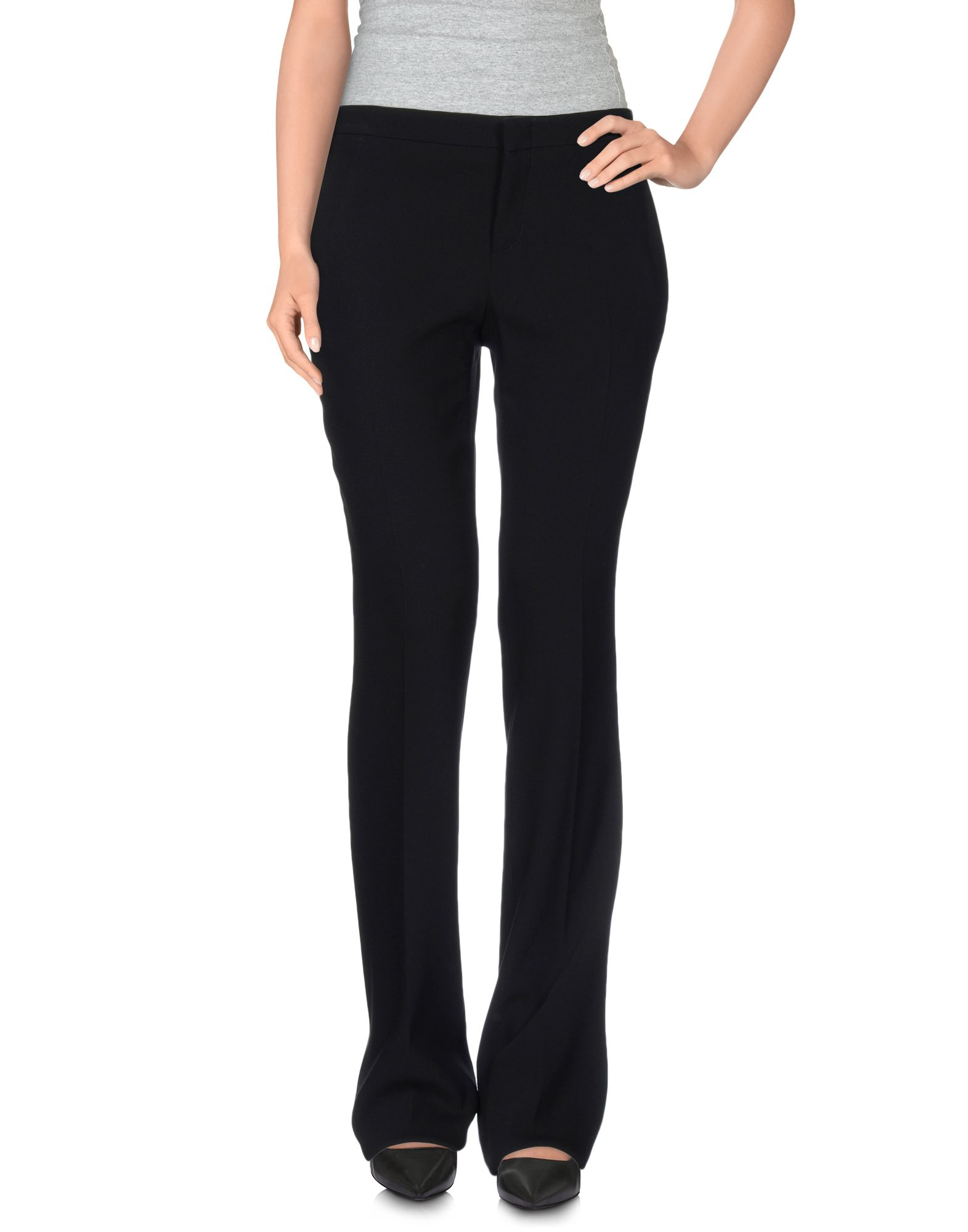 black casual trousers