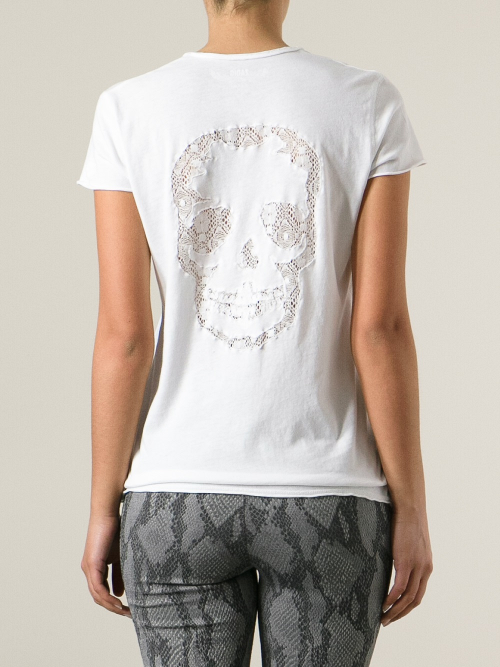 Lyst - Zadig & Voltaire Story Tshirt in White