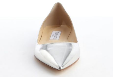 jimmy choo pointed flats
