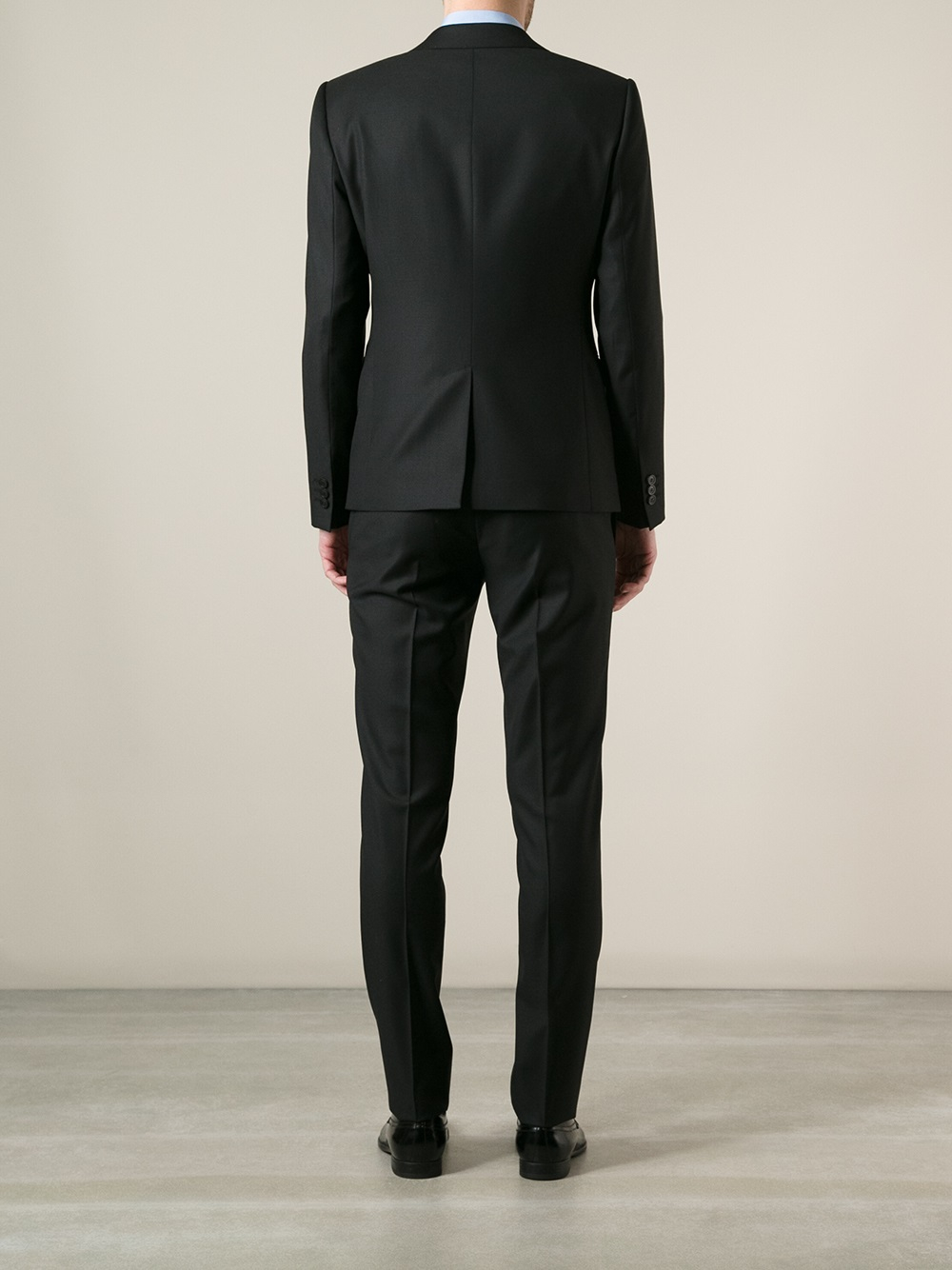 Emporio Armani David Line Suit in Black for Men - Lyst