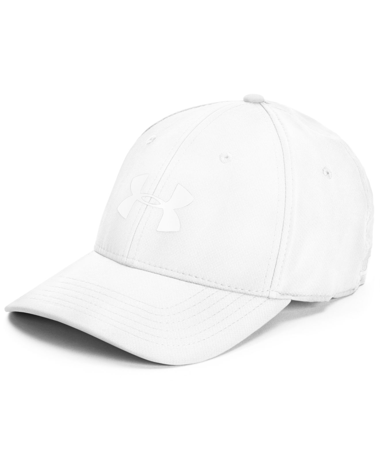 Under Armour Headline Stretch Cap in White for Men (WHITE/WHITE) | Lyst