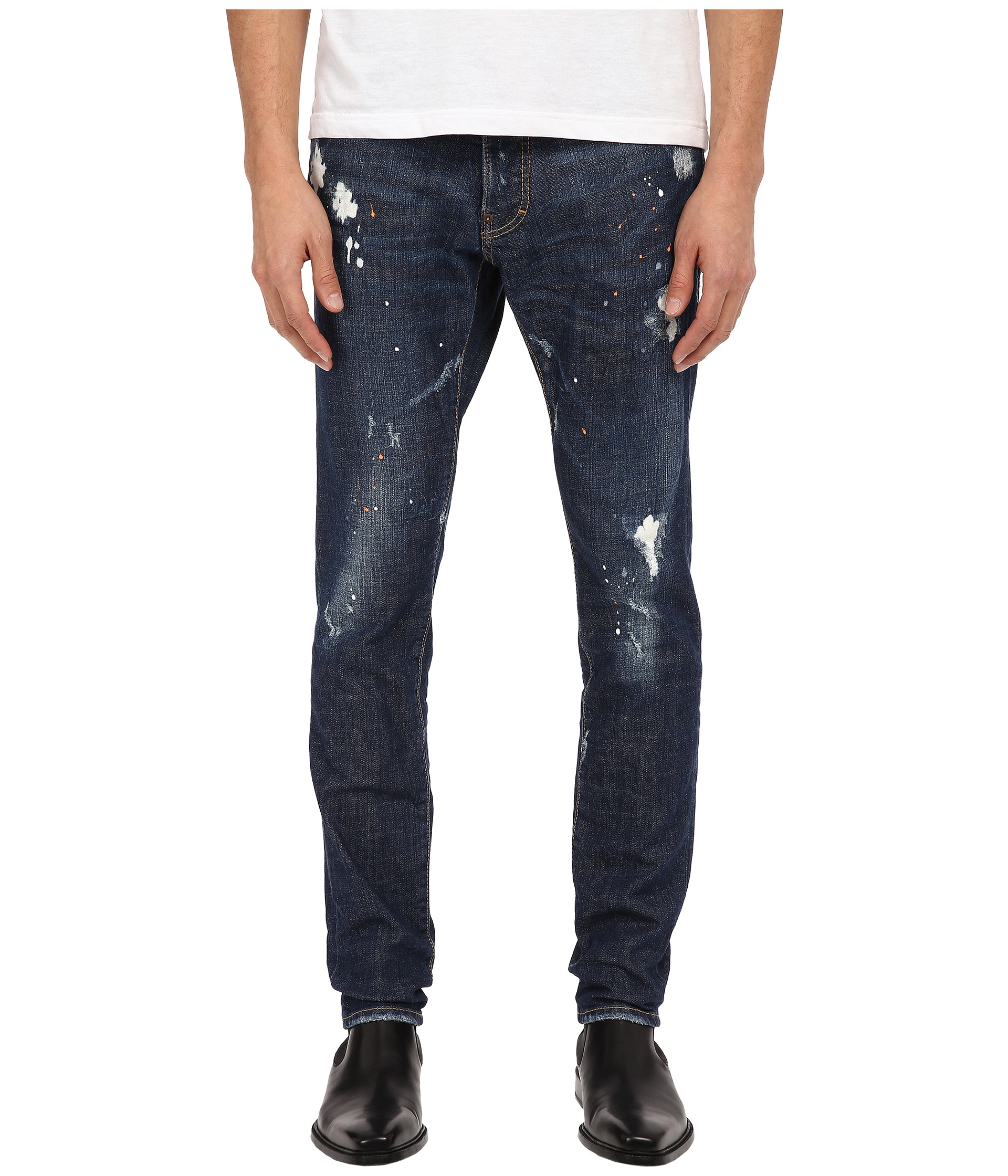 Dsquared² Cool Guy Stretch Miner Gold Rush Denim In Blue in Blue for ...