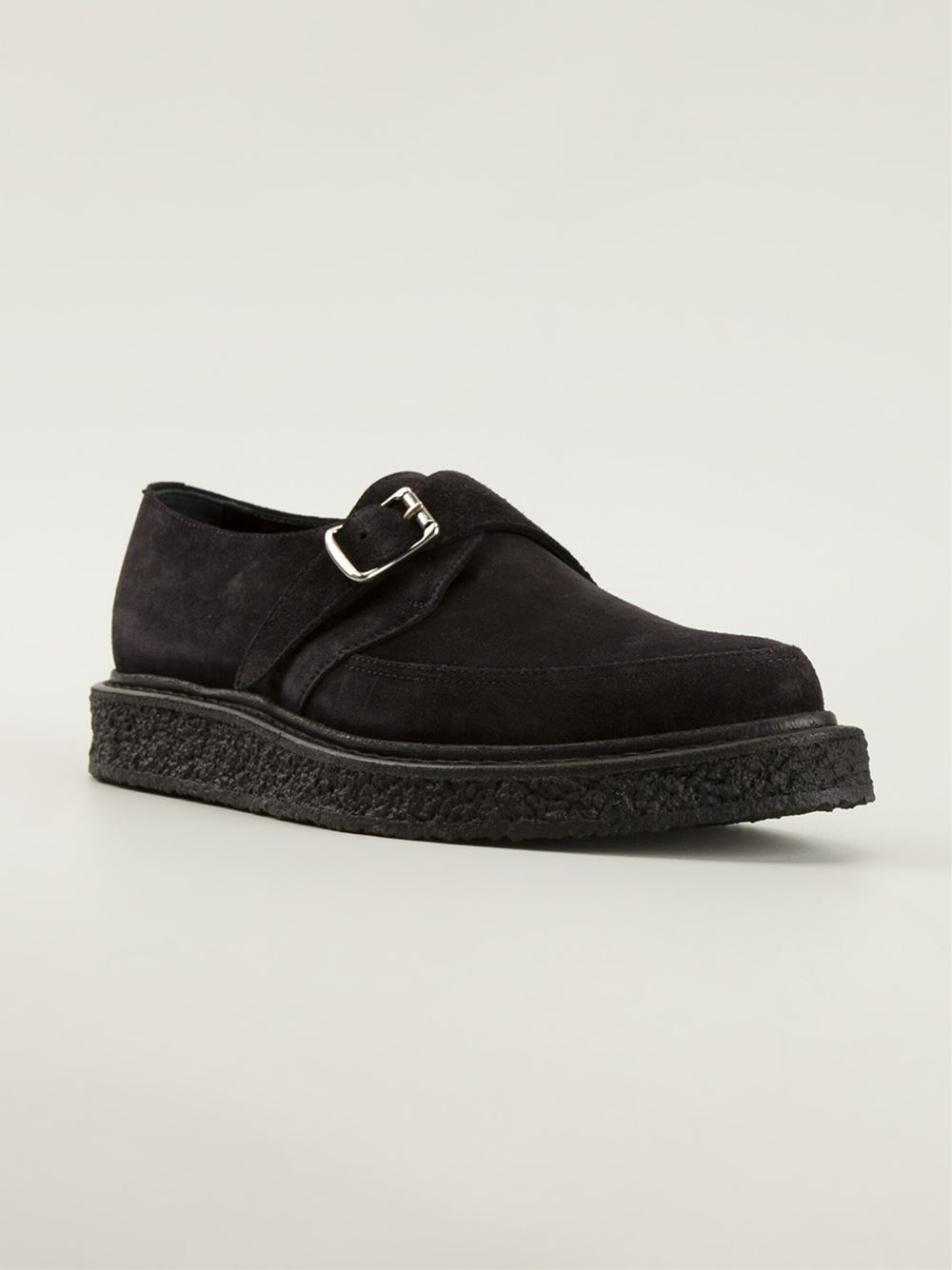 Lyst Saint laurent 'Creeper 30' Monk Shoes in Black for Men
