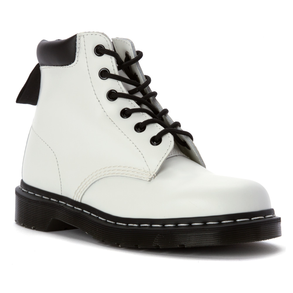 dr martens padded collar shoe
