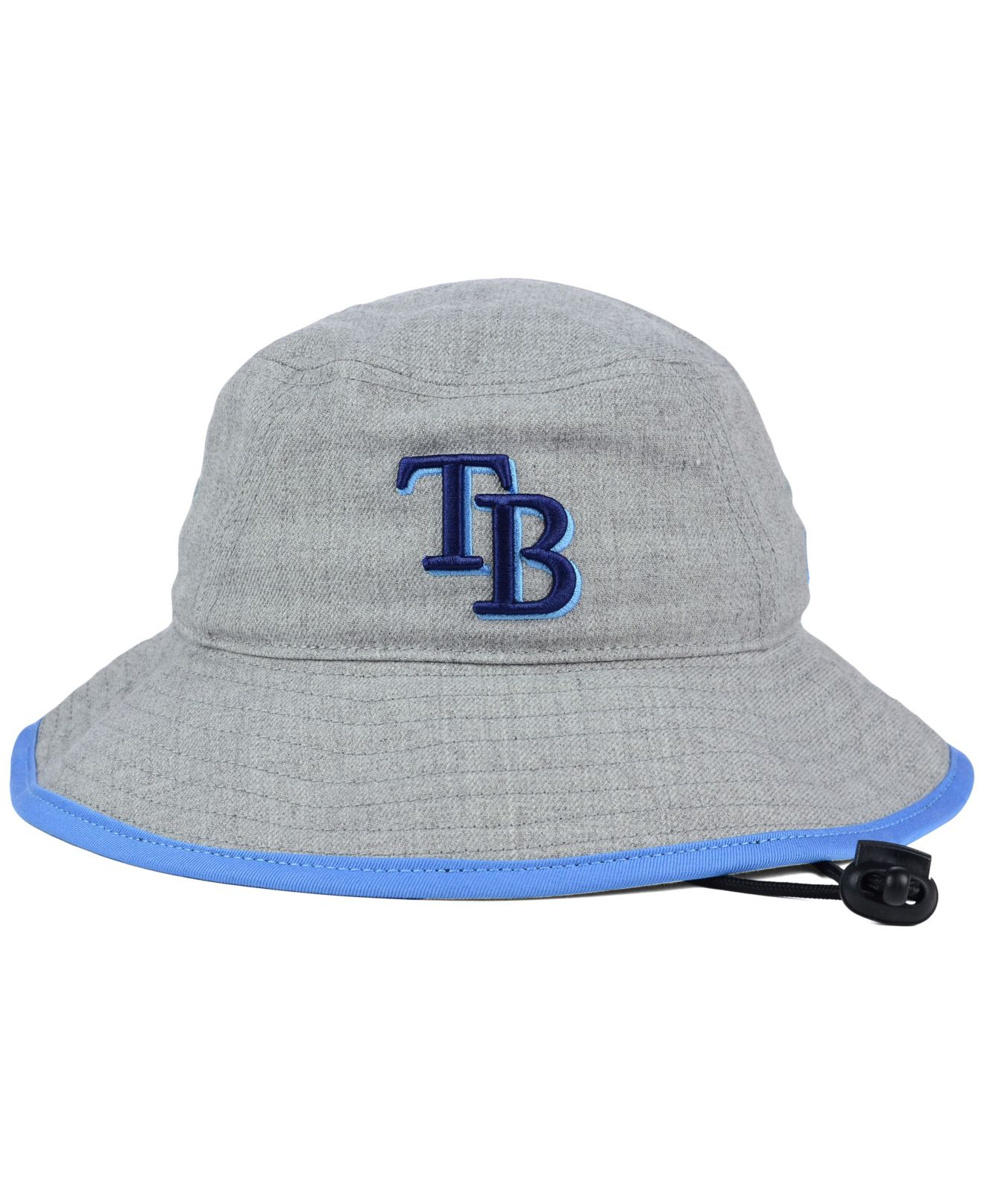 Lyst KTZ Tampa Bay Rays Heather Tipped Bucket Hat in Gray