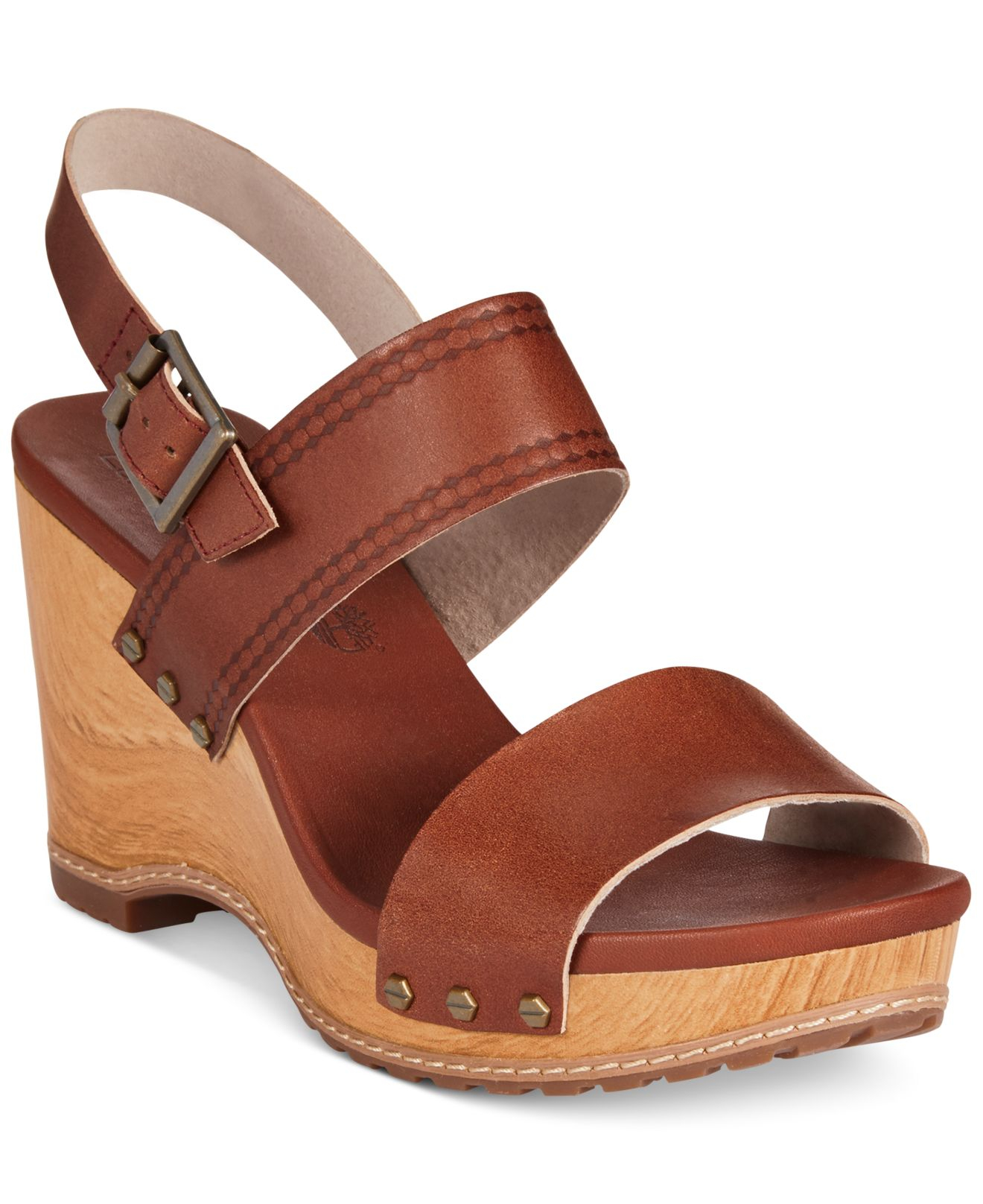 timberland womens wedge sandals