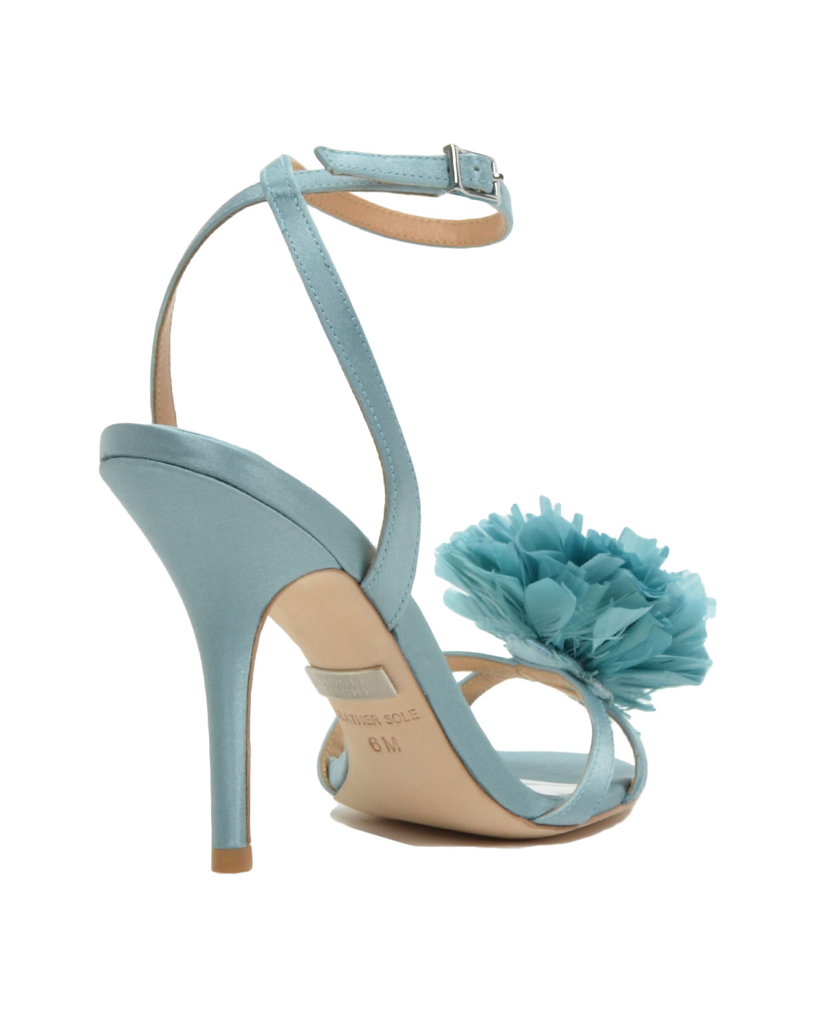 badgley mischka blue sandals