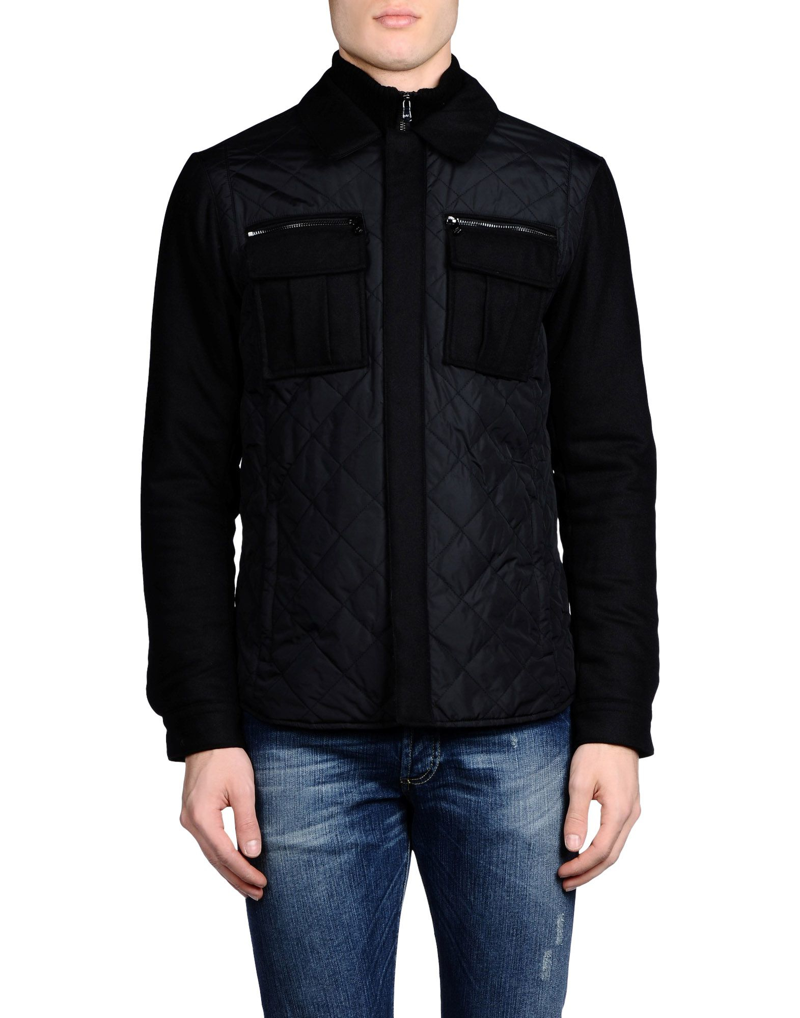 Lyst Michael Kors Jacket in Black for Men