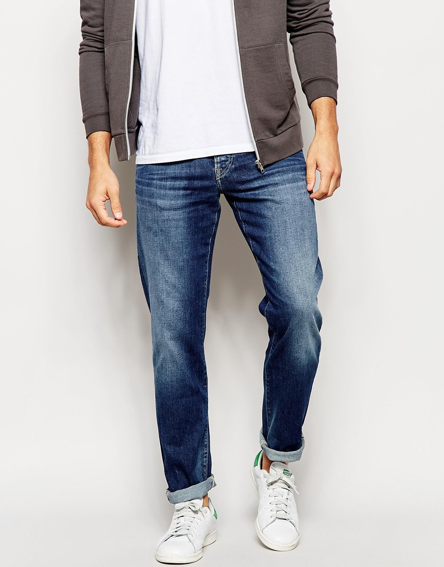 Lyst Pepe Jeans Slim Fit Jean Cane In Blue For Men
