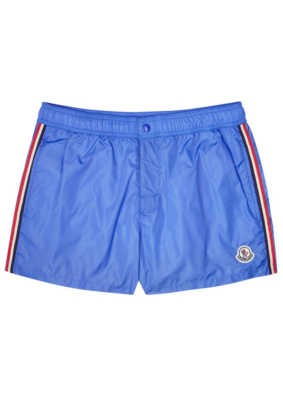 moncler swim shorts light blue moncler swim shorts light blue